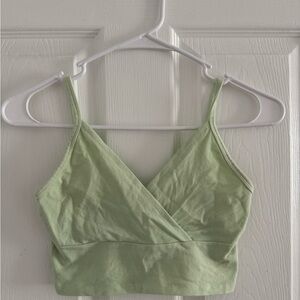 Brandy Melville green amara top